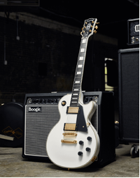 Epiphone Inspired By Custom Shop Les Paul Custom Alpine White - ECLPCAWGH1