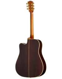 Epiphone Inspired by Custom Shop Hummingbird Deluxe EC Solid Spruce / Rosewood Dreadnought Acoustic Guitar w/ Pickup Autumn Burst - ECHBDECABGH1