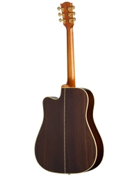 Epiphone Inspired by Custom Shop Hummingbird Deluxe EC Solid Spruce / Rosewood Dreadnought Acoustic Guitar w/ Pickup Natural - ECHBDECNAGH1