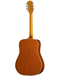 Epiphone Hummingbird Studio Solid Top Left-Handed Dreadnought Acoustic Guitar w/ Pickup Heritage Cherry Sunburst - EASHBHCNH1L