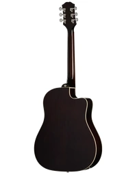 Epiphone J-45 Studio EC Solid Top Left-Handed Dreadnought Acoustic Guitar w/ Pickup Vintage Sunburst - EAS4CVSNH1L