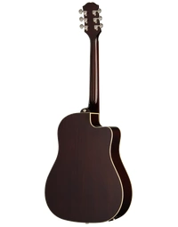 Epiphone J-45 Studio EC Solid Top Left-Handed Dreadnought Acoustic Guitar w/ Pickup Natural - EAS4CANNH1L