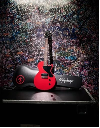 Epiphone Billie Joe Armstrong Signature Les Paul Junior Radiant Red - EIGBJALPJRRNH