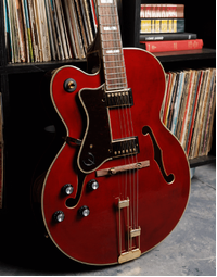 Epiphone Broadway Traditional Hollowbody Left-Handed Wine Red - EOBDWWRGHRL