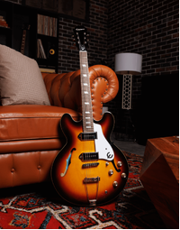 Epiphone Casino Thinline Hollowbody Vintage Sunburst - EOCAVSNHR