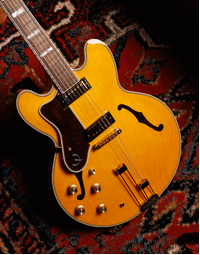 Epiphone Sheraton Frequensator Thinline Semi-Hollowbody Left-Handed Natural - EOSHNAGHRL