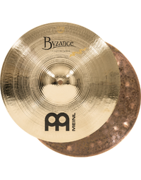 Meinl B14SH-B Byzance Brilliant 14" Serpents Hi-Hats Derek Roddy Signature