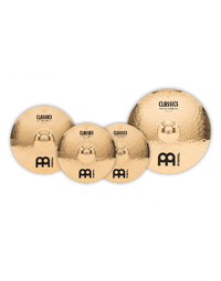 Meinl CC141620 Classics Custom Brilliant Complete Cymbal Pack Medium 14" / 16" / 20"
