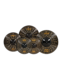 Meinl CCD-CS4 Classics Custom Dark Expanded Cymbal Pack Heavy 14" / 16" / 18" / 20"