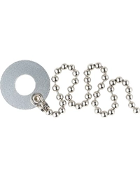 Meinl BACON Cymbal Bacon 10.5" Stainless Steel Beaded Chain Cymbal Sizzler
