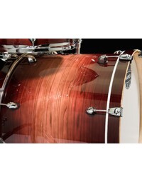 Mapex Armory 22" x 18" Bass Drum in Redwood Burst