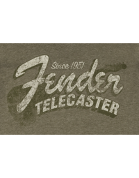Fender Since 1951 Telecaster T-Shirt Military Heather Green S