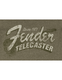 Fender Since 1951 Telecaster T-Shirt Military Heather Green XL