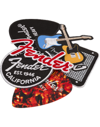 Fender Heavy Pick Patch Black