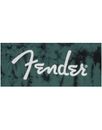 Fender T-Shirt - Tie-Dye Logo, Blue, M