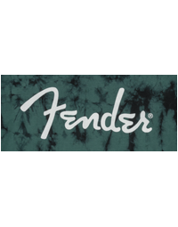 Fender Spaghetti Logo Tie-Dye T-Shirt Blue L