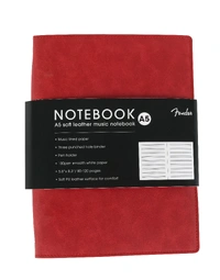 Fender Vegan Leather Music Note Book Dakota Red