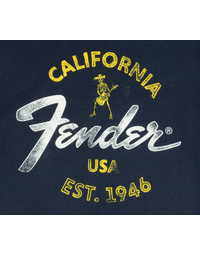 Fender Baja Blue T-Shirt Blue L