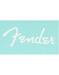 Fender Spaghetti Logo T-Shirt Daphne Blue S