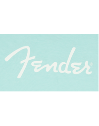 Fender Spaghetti Logo T-Shirt Daphne Blue XXL