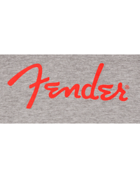 Fender Spaghetti Logo Long-Sleeve T-Shirt Heather Gray XL