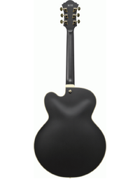 Ibanez AF75G BKF Artcore Traditional Hollow Body Electric Guitar Black Flat