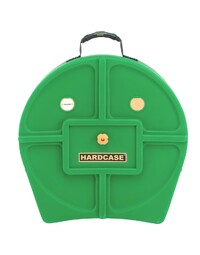 Hardcase 24" Light Green Cymbal Case - 12 Cymbals w/Wheels