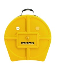 Hardcase 24" Yellow Cymbal Case - 12 Cymbals w/Wheels