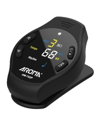 Aroma AM-702P Rechargeable Clip-On Metronome Black