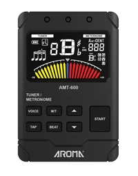 Aroma AMT600 Rechargeable Chromatic Tuner / Metronome