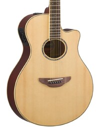 Yamaha APX600 Spruce Acoustic w/ Pickup Natural