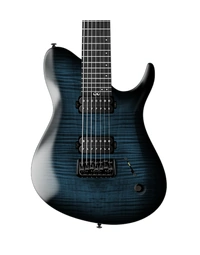 Balaguer Seraph 7 7-String Baritone 27"-Scale Satin Royal Blue Burst