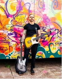 Balaguer Signature Series Thicket TM Travis Miguel Signature Electric Guitar w/ Floyd Rose Gloss Metallic Silverburst