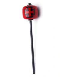 Danmar 778BIC R/T 69 Kick Beater Red Wood Ball Black Shaft Black Cross