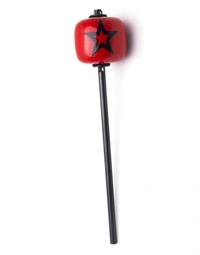 Danmar 778BST R/T 69 Kick Beater Red Wood Ball Black Shaft Black Star