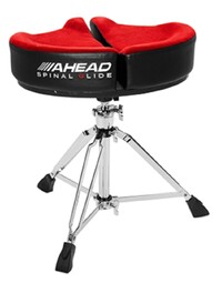 Ahead SPG-R3 Spinal-G 18" Split Saddle Top Drum Throne Red Cloth