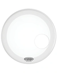 EVANS EQ3 RESONANT SMOOTH WHITE BASS DRUM HEAD