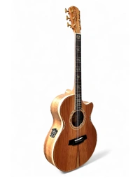 Cole Clark CCAN3EC-RDBLE Touring Series Solid Redwood / Blackwood Grand Auditorium Acoustic Guitar EB w/ Pickup