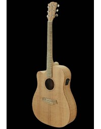 Cole Clark FL1EC FL Dreadnought Left-Handed Acoustic Guitar Southern Silky Oak
