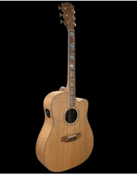 Cole Clark CCFL3EC-SSO-AE Touring Series All Solid Southern Silky Oak Dreadnought Acoustic Guitar w/ Pickup