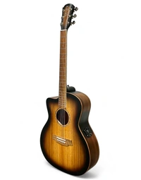 Cole Clark CCSAN1EC-LH-BLBL-SUN Studio Solid Blackwood Left-Handed Grand Auditorium Acoustic Sunburst w/ Pickup