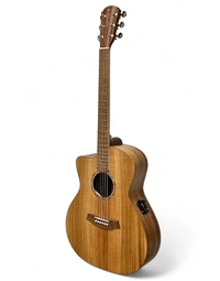Cole Clark CCSAN1EC-LH-BLBL Studio Solid Blackwood Left-Handed Grand Auditorium Acoustic w/ Pickup