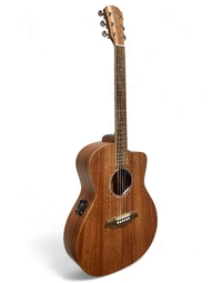 Cole Clark CCSAN1EC-MMAH Studio Series All Solid African Mahogany Grand Auditorium Acoustic Guitar w/ Pickup