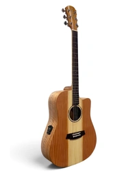 Cole Clark CCSFL1EC-RDM Studio Series Solid Redwood / Maple Dreadnought Acoustic Guitar w/ Pickup