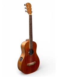 Cole Clark CCSP1E-BLBL Studio Series All Solid Blackwood Parlour Acoustic Guitar w/ Pickup