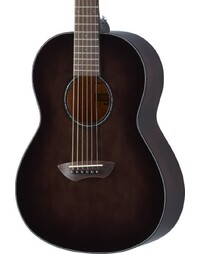 Yamaha CSF1M Compact Folk Acoustic Guitar w/ Pickup Translucent Black