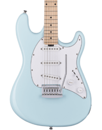 Sterling by Music Man Cutlass CT30 SSS Electric Guitar Daphne Blue