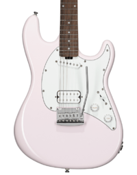 Sterling by Music Man Cutlass Short Scale HS Shell Pink
