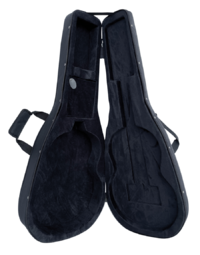 DCM Premium PFD Polyfoam Lightweight Dreadnought Acoustic Guitar Case Black