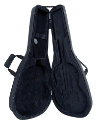 DCM Premium PFD Polyfoam Lightweight Dreadnought Acoustic Guitar Case Black